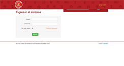 Desktop Screenshot of gestionbomberos.org
